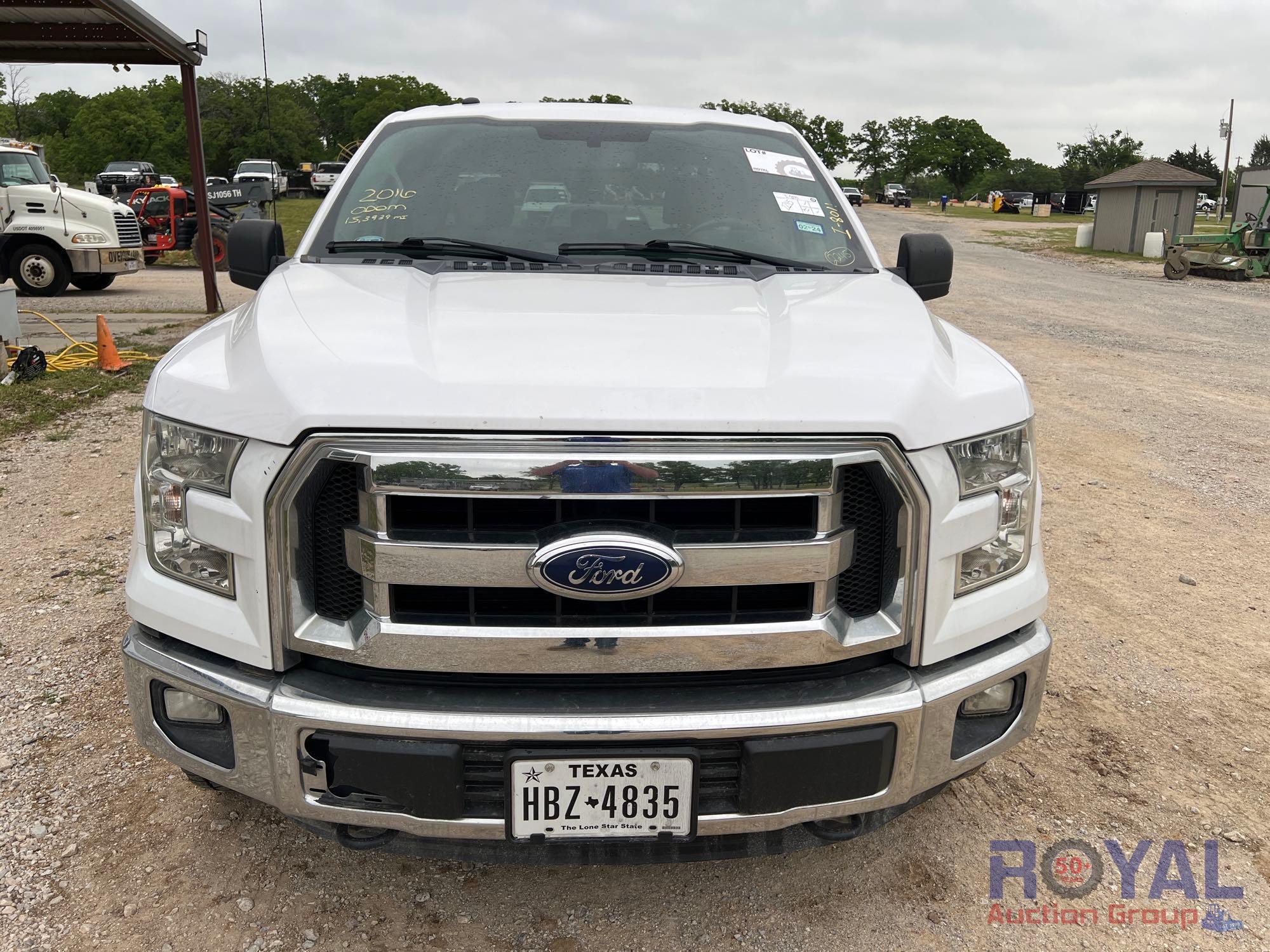 2016 Ford F150 4x4 Extended Cab Pickup Truck