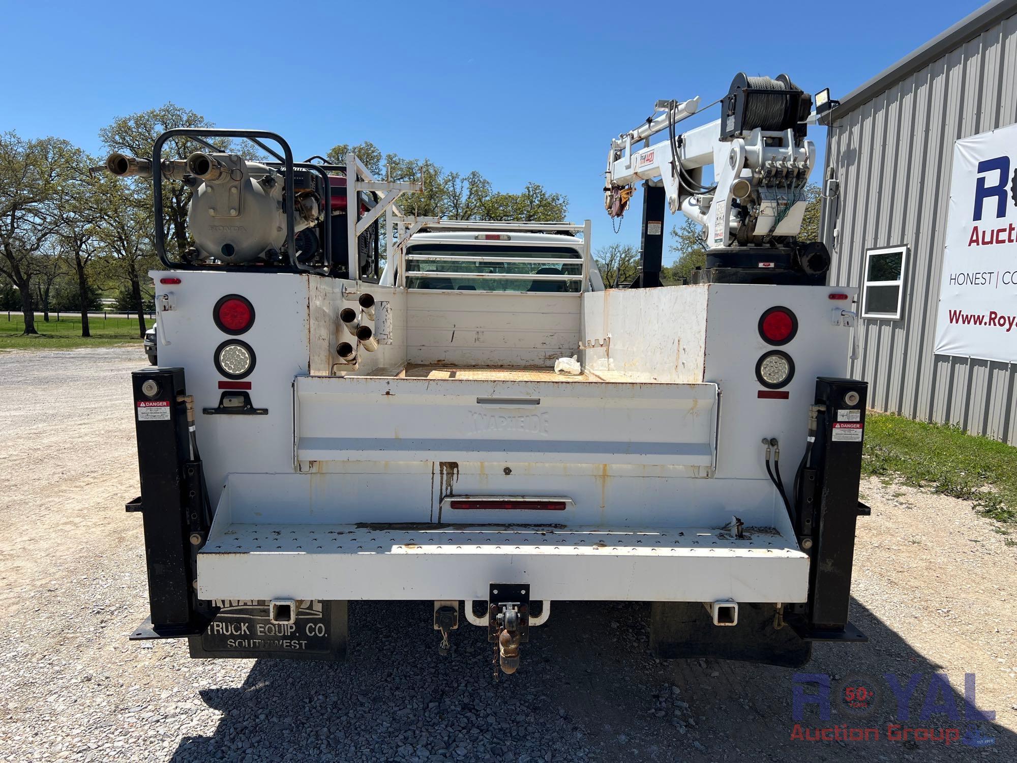 2010 Ford F550 Stellar 4420 Crane Mechanic Service Truck