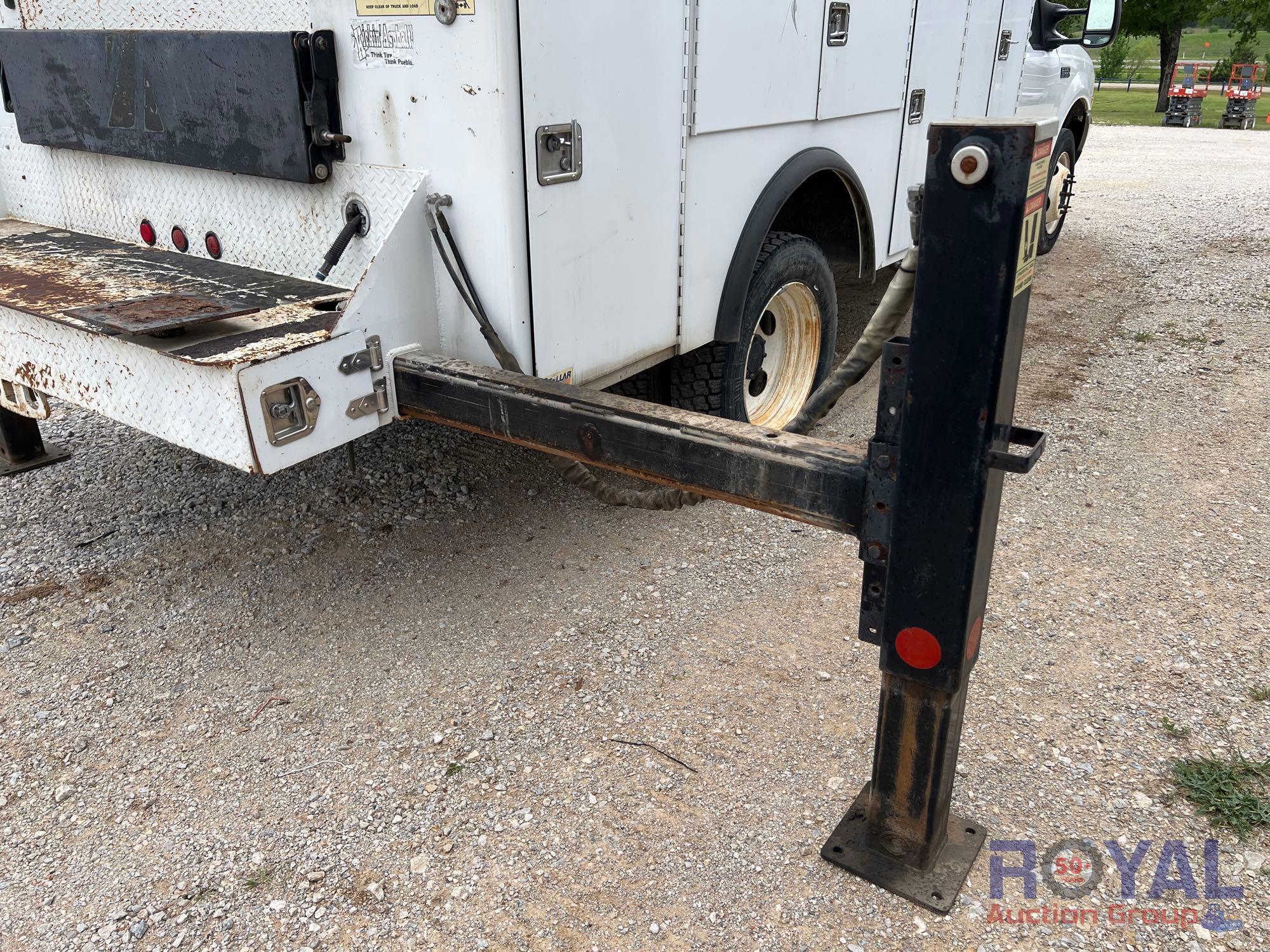 2004 Ford F550 Stellar 6620 Crane Service Truck