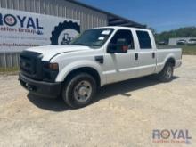 2008 Ford F250 XL Diesel Crew Cab Pickup Truck