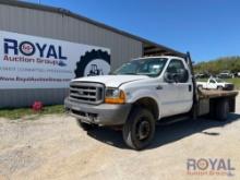 2000 Ford F450 Flatbed Truck