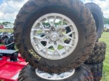 Lot of 4 Unused Wheels and Tires 30x9.5R15