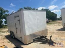 2018 Salvation 8.5ftx16ft T/A Enclosed Trailer