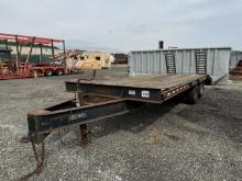 2014 Stephan Green 12 Ton Equipment Trailer