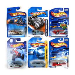 Hot Wheels (21), Evil Twin, Ooz Coupe, Flying Aces II '32 Ford, Fat Fendere