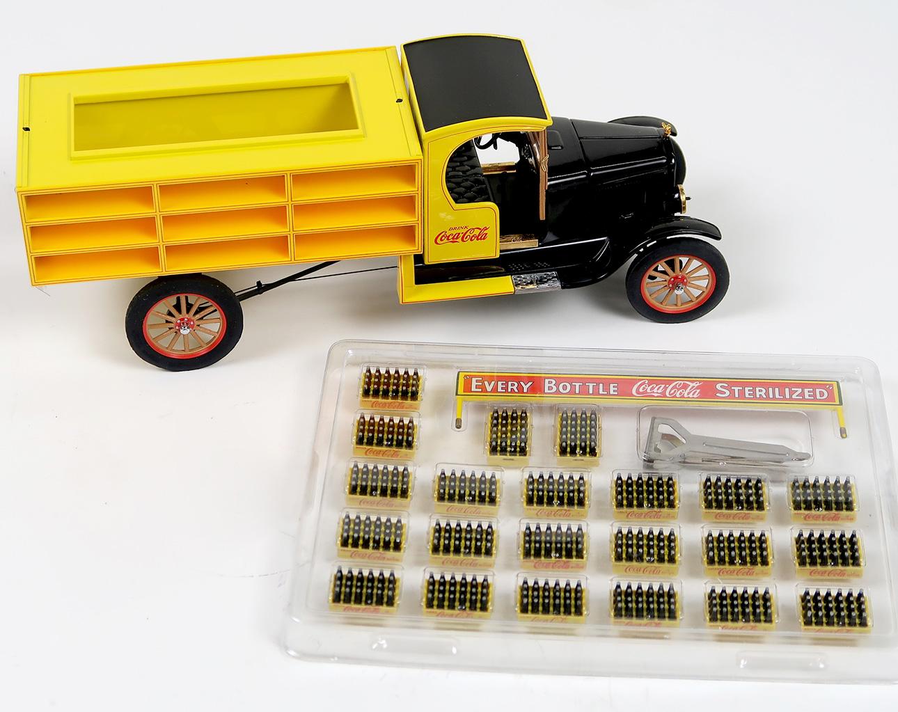Coca-Cola, Scale 1927 Delivery Truck, die-cast, New on box, 12" L.