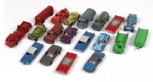 Tootsie Toys (19), Cars, Fire trucks & Trailers, 3.5" L.