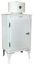 Vintage Refrigerator, GE Monitor Top, mfgd by General Electric w/foot relea