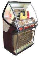 Coin-Operated Jukebox, Seeburg Selectomatic 100 w/metal grillwork, c.1955,