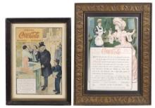 Coca-Cola Magazine Ads (2), Star Performance & Youth, c.1910, VG & Exc cond