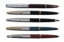 Fountain Pens (5), all Parker, 4 #45's & #51, VG or better untested cond, 5