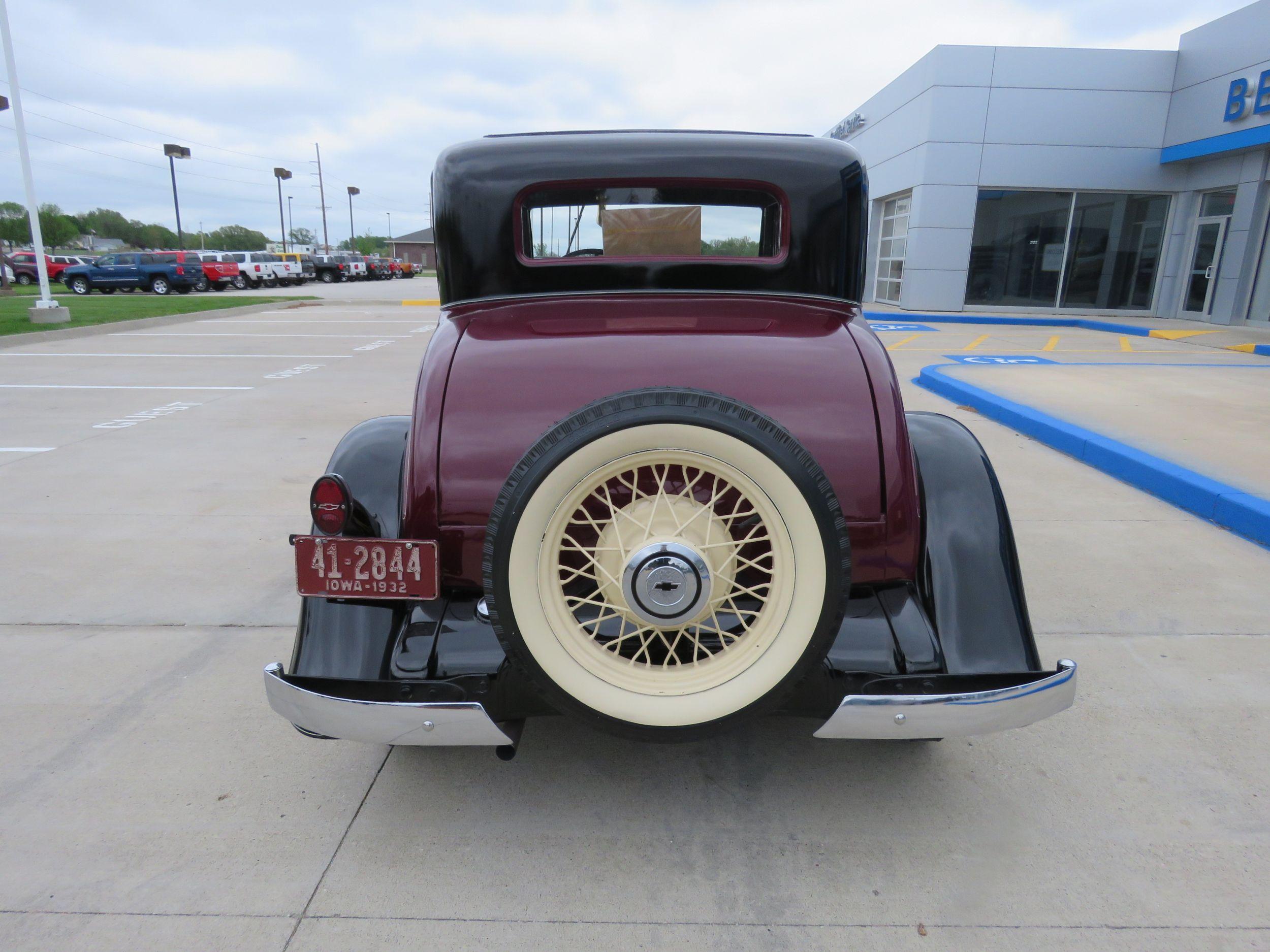 1932 Chevrolet Confederate Deluxe 5 Window Coupe