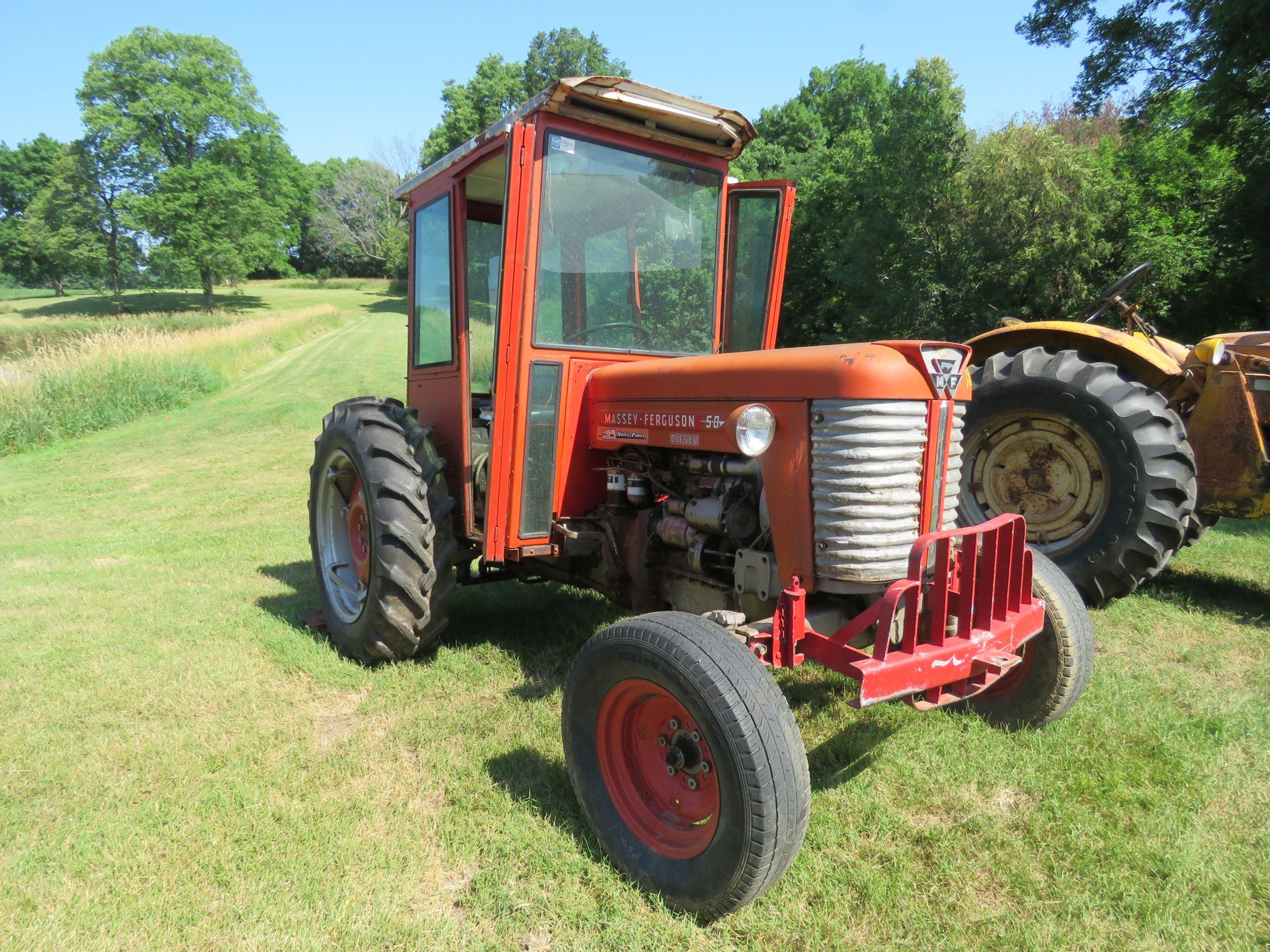 1950's Massey Ferguson 50 Multipurpose Utility Tractor