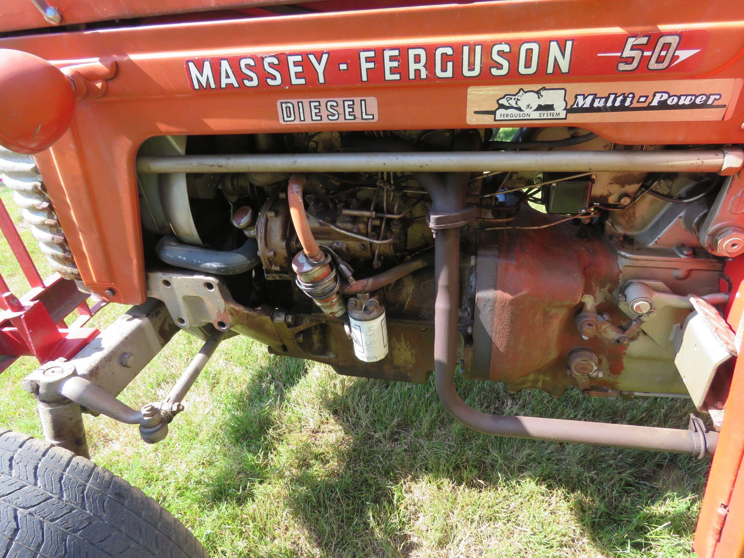 1950's Massey Ferguson 50 Multipurpose Utility Tractor