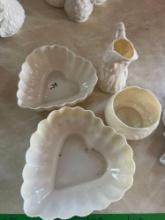 4 pieces of Belleek Ireland China