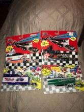4- Racing Champions team transporters 1/64 scale