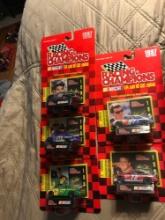 5- Racing Champions Nascar stock cars 1/64 scale Chad Little-Glenn Allen-Joe Nemechek-Tracy