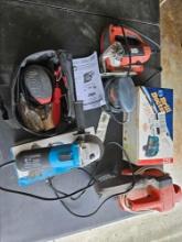 Power tool lot, including drill doctor.