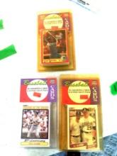 3- packs baseball cards