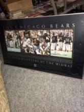 The Chicago bears the new monsters of the midway framed picture 35 in x 21 in