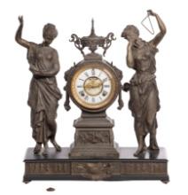 Ansonia 'Music and Poetry' Clock