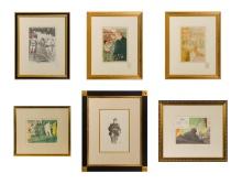 Henri Gabriel Ibels (French, 1867-1936) Lithograph Assortment