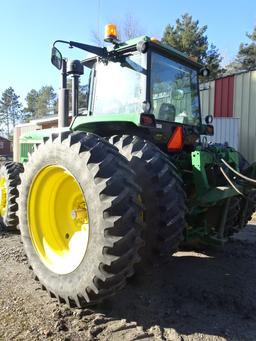 JD 4755 MFWD DSL.  TRACTOR, ONLY 3260 HRS.,