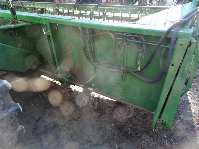 1974 JD 6600 SDL. 2WD COMBINE W/ JD 215 GRAIN PLATFORM,