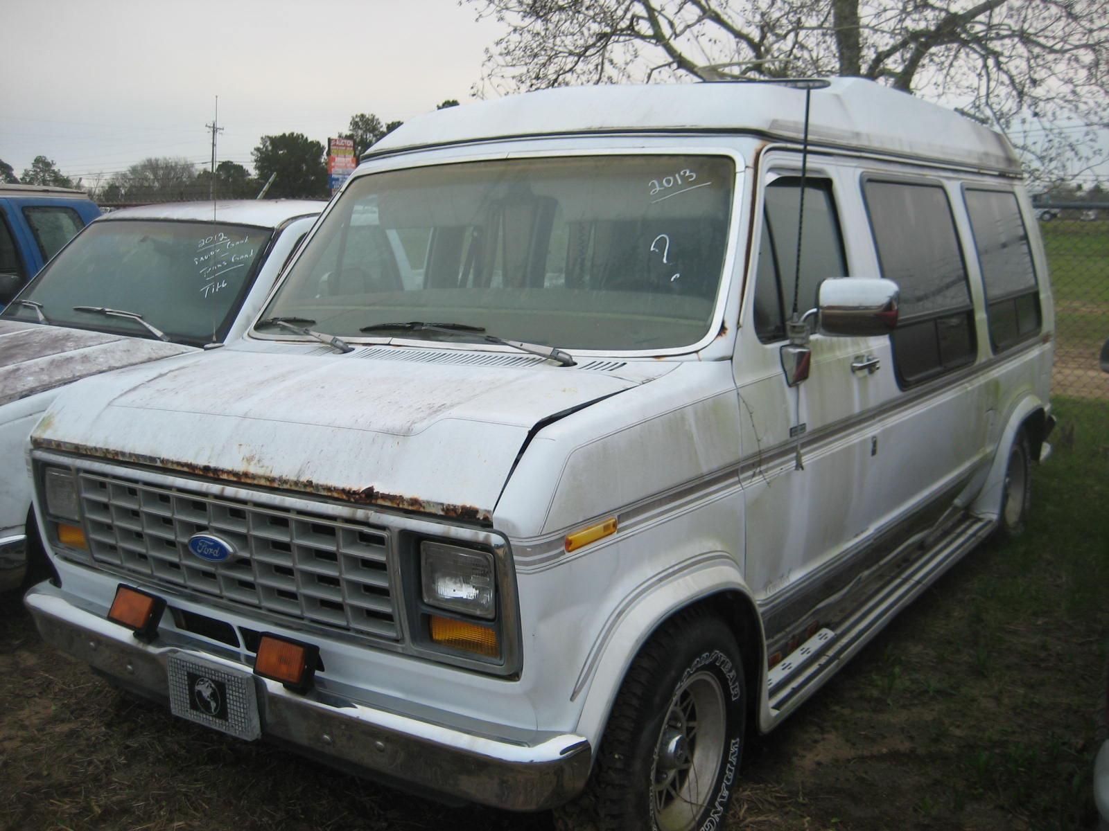 1991 Ford Van, s/n 1FDEE14H1MHA65522: 96K mi.