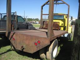 1988 Ford L9000 Boom Truck, s/n 1FTYR90LXJVA45281: Cummins Eng., 10-sp.