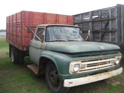 Ford Dump Truck, s/n F60BG231767: S/A, Gas Eng., 4/2-sp.