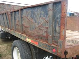 1994 Ford F800 Dump Truck, s/n 1FDNF80C756ZA01343: S/A, Ford Diesel Eng., 6