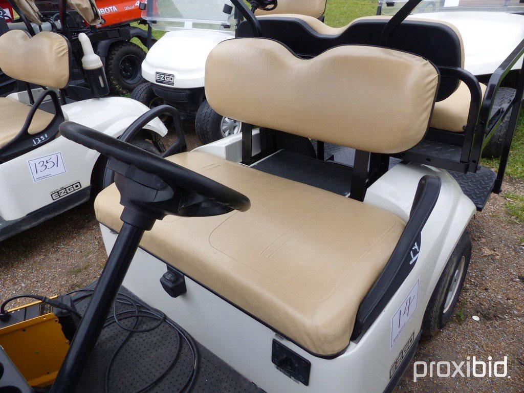 2014 EZGo Electric Golf Cart, s/n 3054984 (No Title): 48-volt, Charger, USB