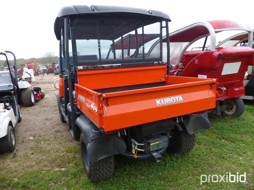 2015 Kubota RTV1140 4WD Utility Vehicle, s/n A5KD1HDAHFG036503 (No Title -