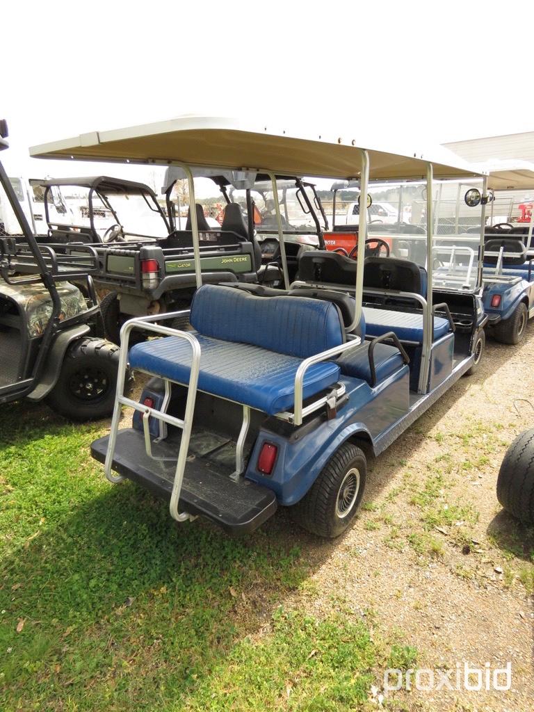 2001 Club Car Villager 6 Cart, s/n AA018-993271 (No Title): 48-volt, 6-seat