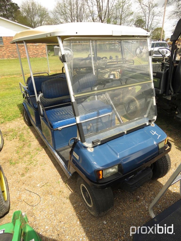 2001 Club Car Villager 6 Cart, s/n AA018-993271 (No Title): 48-volt, 6-seat