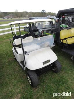 EZGo Electric Golf Cart, s/n 2227080 (No Title): 36-volt, Rear Flip Seat, W