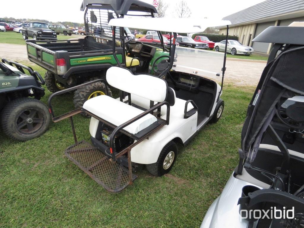 EZGo Electric Golf Cart, s/n 2227080 (No Title): 36-volt, Rear Flip Seat, W