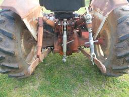 Satoh Bison S650G Tractor, s/n Not Found: 25hp Gas Eng., 2wd, Meter Shows 1