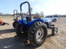 New Holland TT60A Tractor, s/n 260393: 2wd, Rollbar, PTO, Lift Arms, Diesel