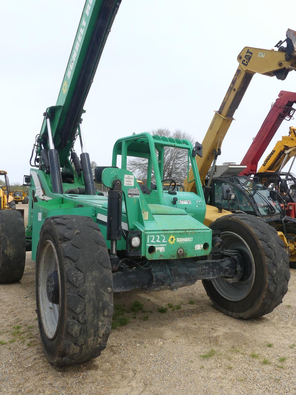 2015 JLG 8042 Telescopic Forklift, s/n 0160065847: 8000 lb. Cap., Meter Sho