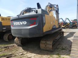 2016 Volvo EC250EL Excavator, s/n 310136: C/A, Meter Shows 5429 hrs