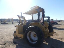 Ford 6635 MFWD Tractor, s/n 001111883 (Salvage): w/ Tiger Side Boom Mower,