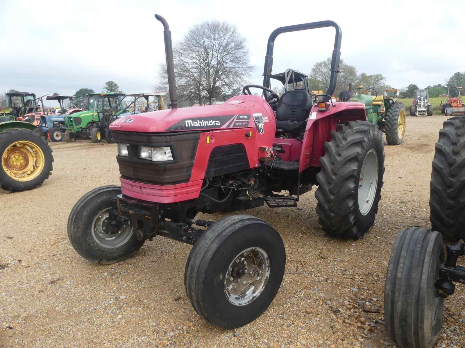 Mahindra 5570 Tractor, s/n P70TY2220 (Salvage): 2wd