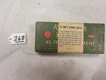 REMINGTON 45/70 GOVERNMENT CARTRIDGES LIVE AMMO