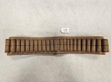 MILLS PATTENED 1905 TAN CARTRIDGE BELT, FOR 306 CARTRIDGES