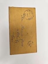 CIVIL WAR ERA ENVELOPE ADDRESSED TO ' HON. HOWELL COBB - ATHENS GA'