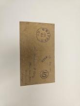 CIVIL WAR ERA ENVELOPE ADDRESSED TO 'STAMPED - GRIFFIN GA JUL 24'