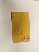 CIVIL WAR ERA ENVELOPE ADDRESSED TO 'CHARLES G. MCGEHEE ESQ - WOODVILLE MIS