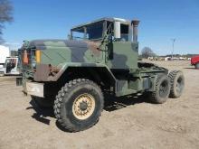 Military 6x6 Truck Tractor, s/n 3103297 (No Title - Bill of Sale Only): T/A